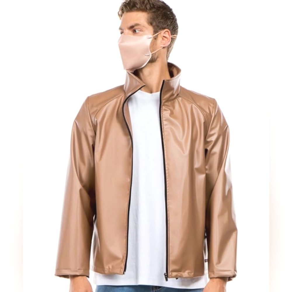 Men's Outdoor Windproof Water Resistant Lightweight Utility Jacket Size S.‎ #559